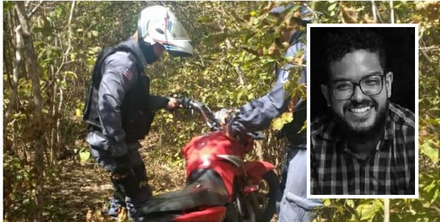 Motocicleta de Renato Junior, vítima de latrocínio em Parnaíba, é encontrada